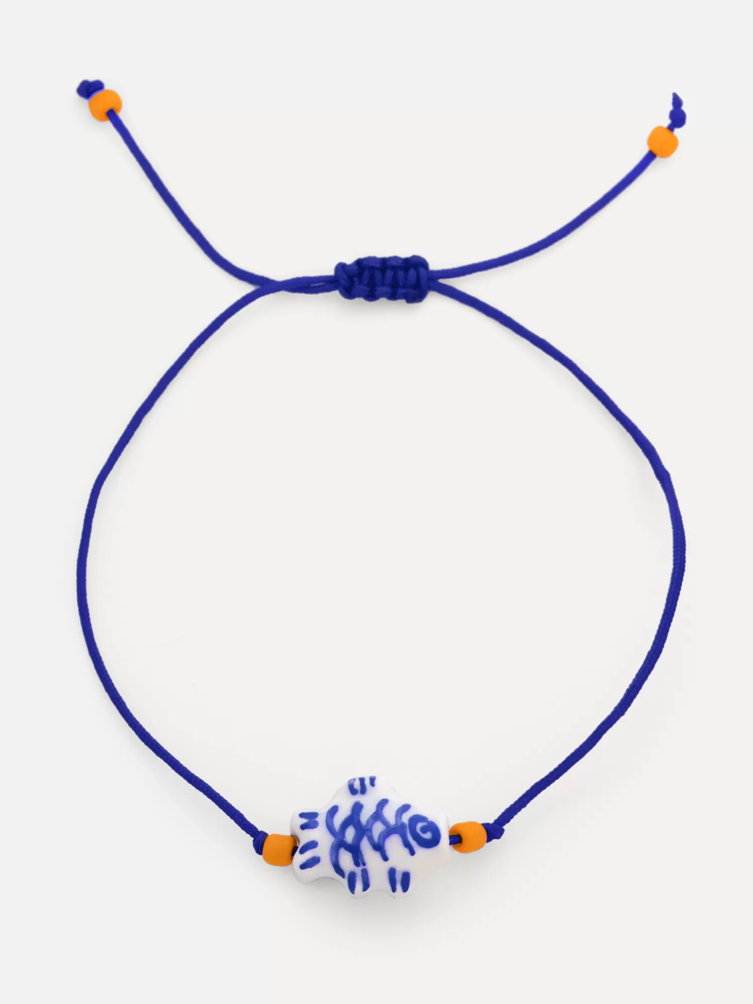 Store Les Soeurs Armband Fie Fish Blue