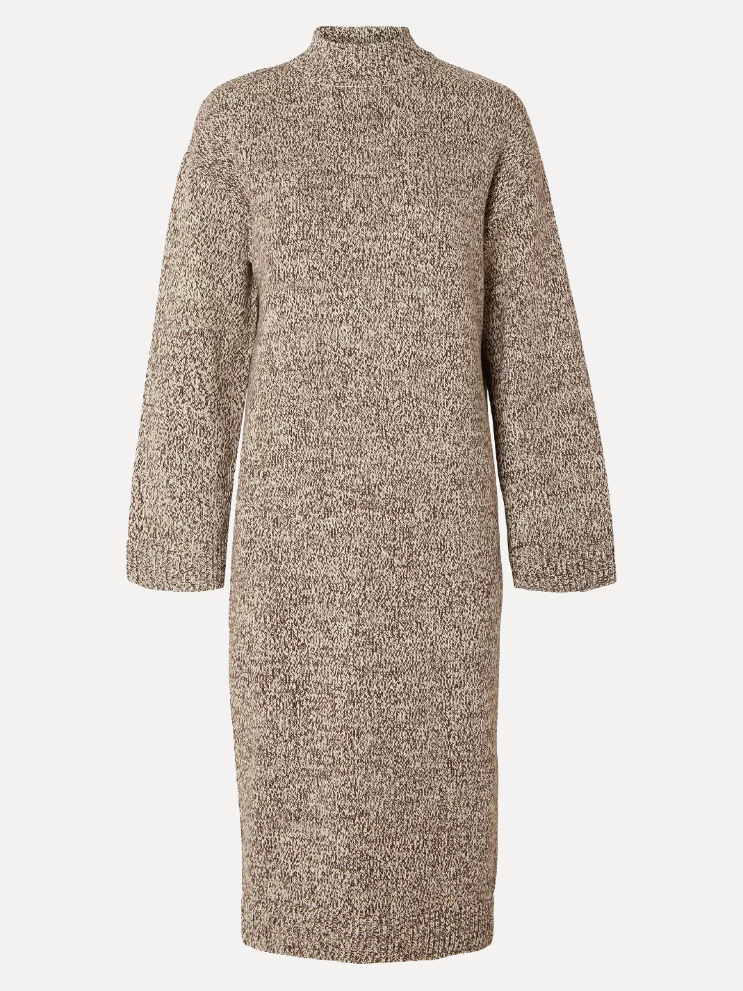 Flash Sale Selected Gebreide Midi Jurk Riba Java Snow White