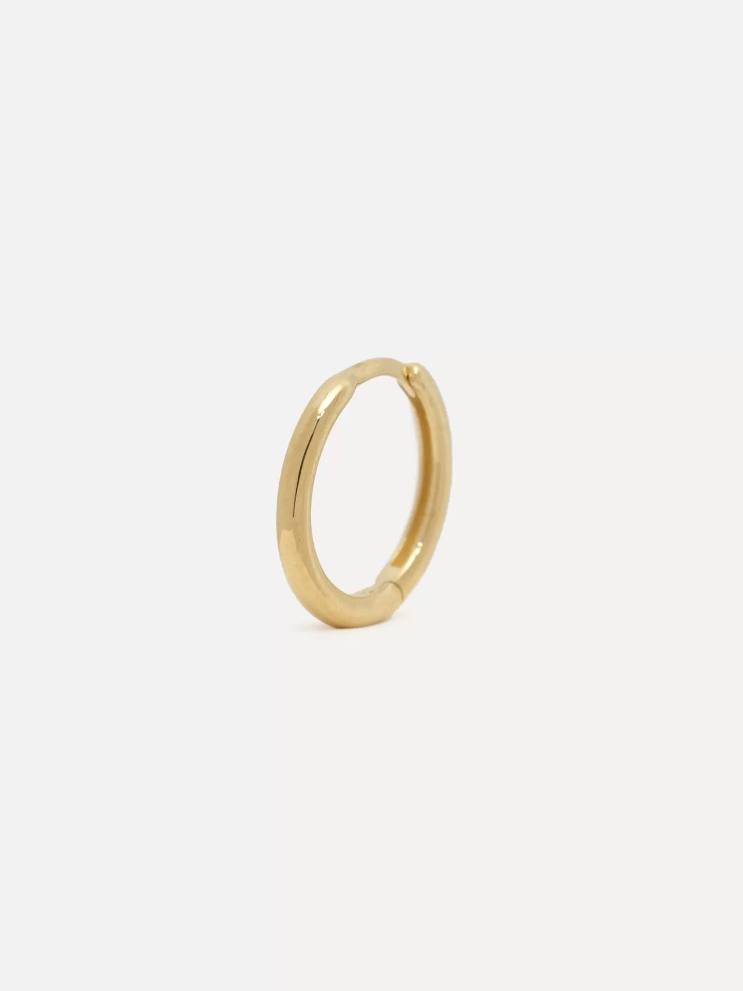 Hot Les Soeurs 14K Oorbel Jeff Fine Hoop Gold