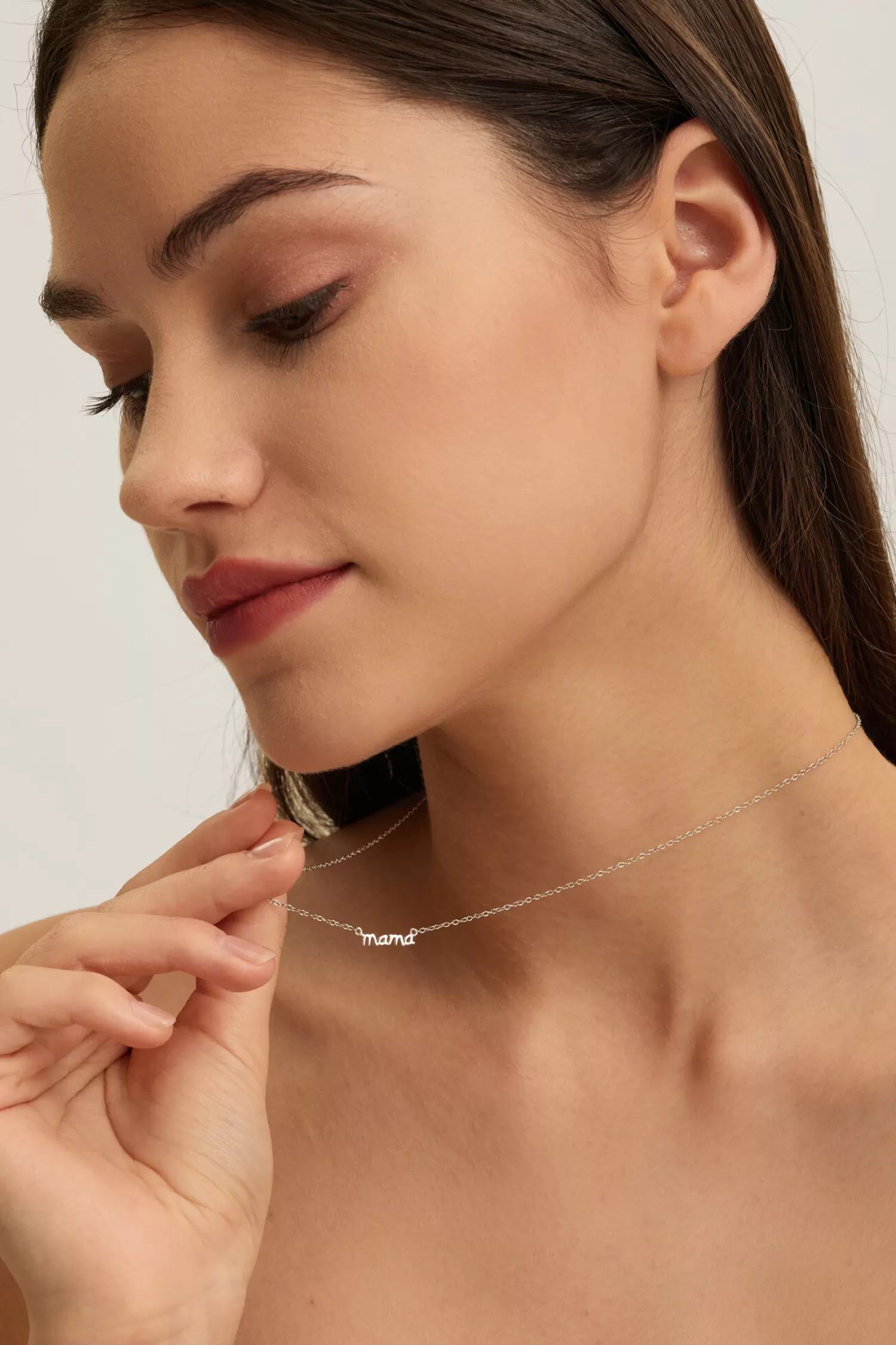 Store Les Soeurs Ketting Roma Mama Silver