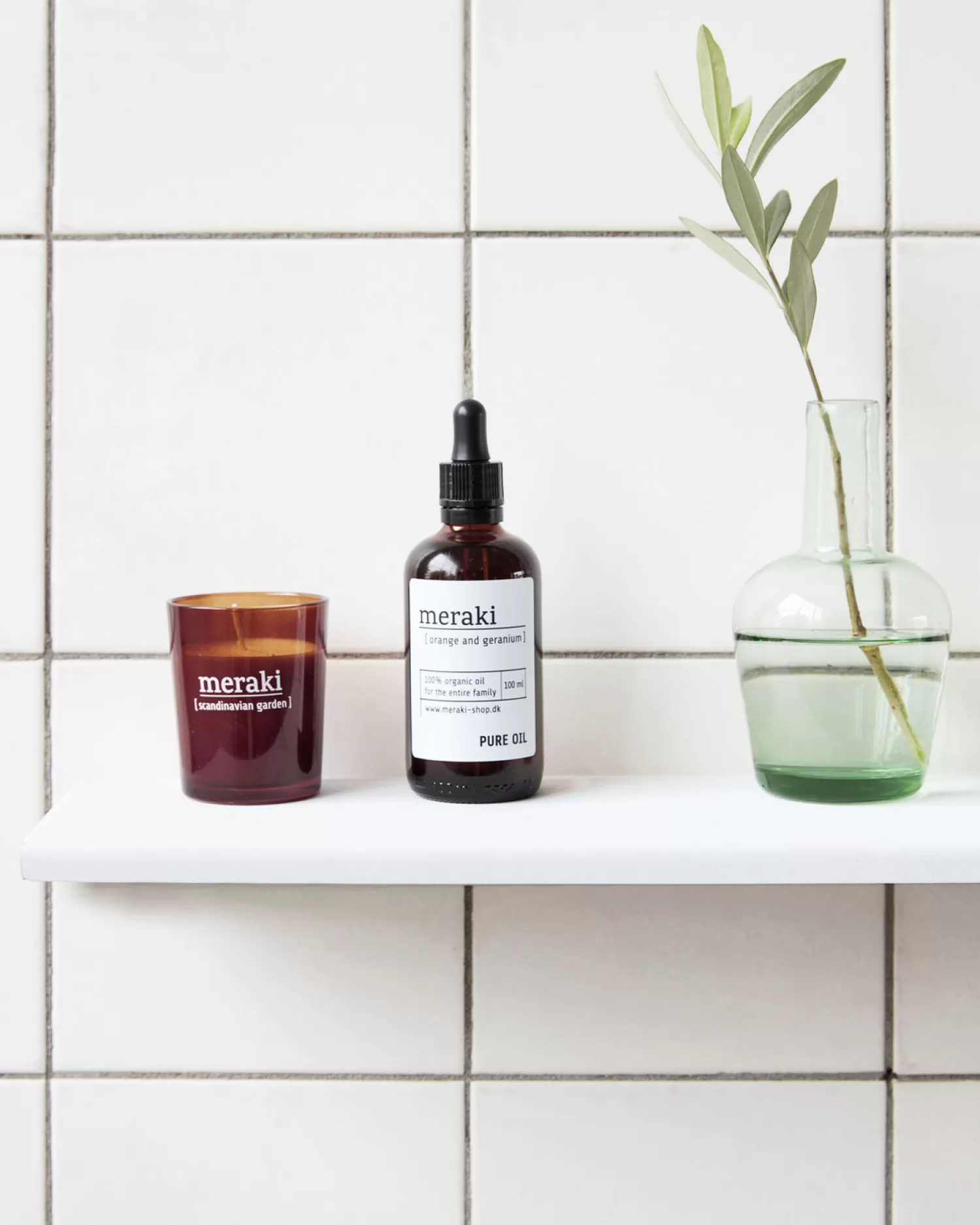 Shop Meraki Kleine Geurkaars Scandinavian Garden