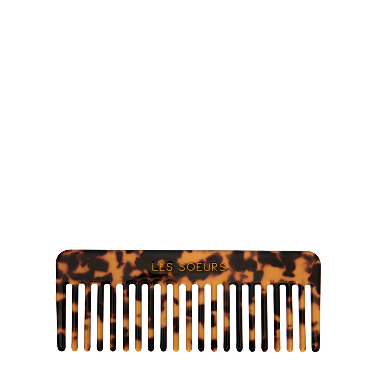 Store Les Soeurs Resin Comb Dark Tortue