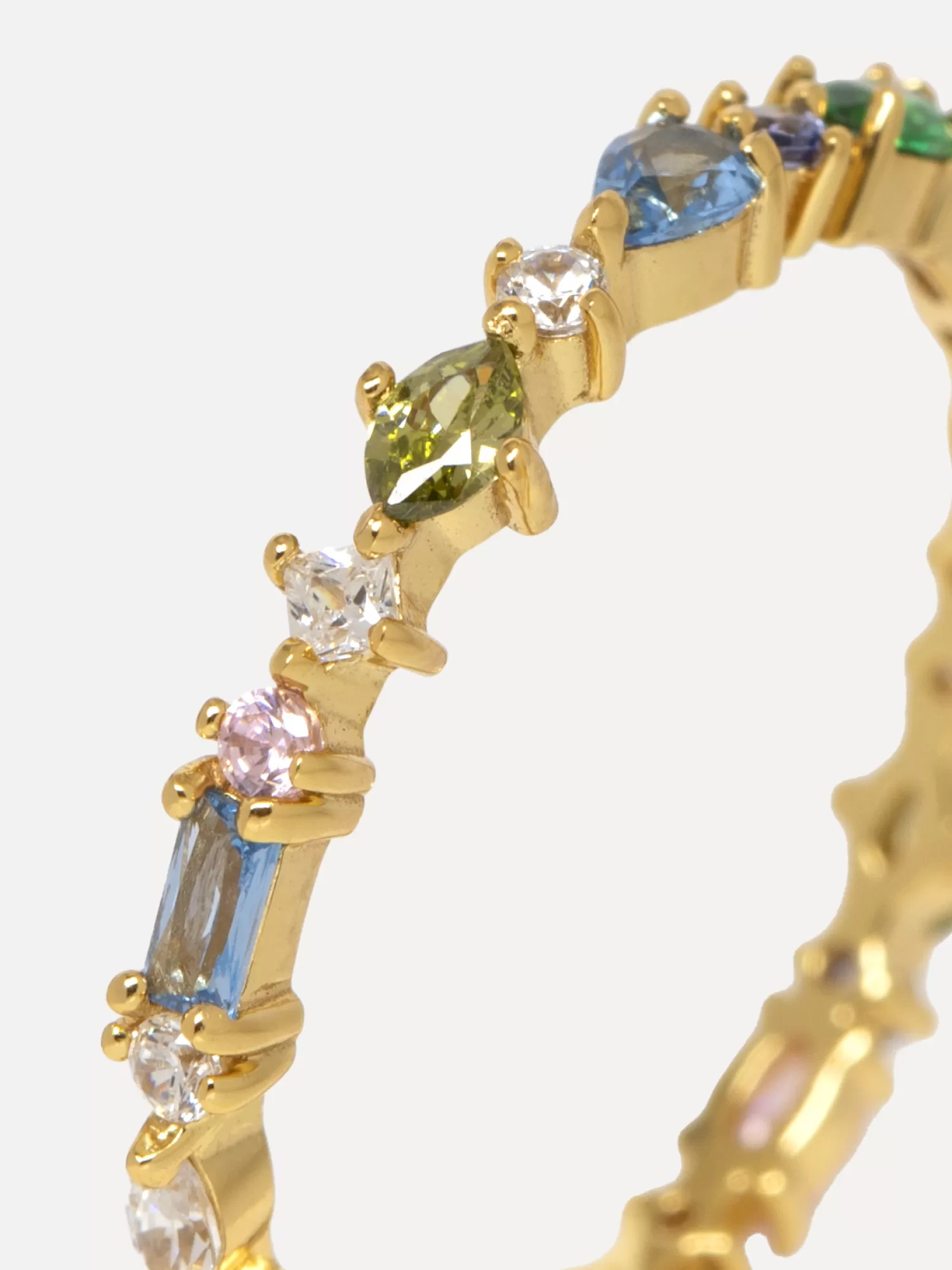 Best Les Soeurs Ring Cora Pastel Gold Multicolor