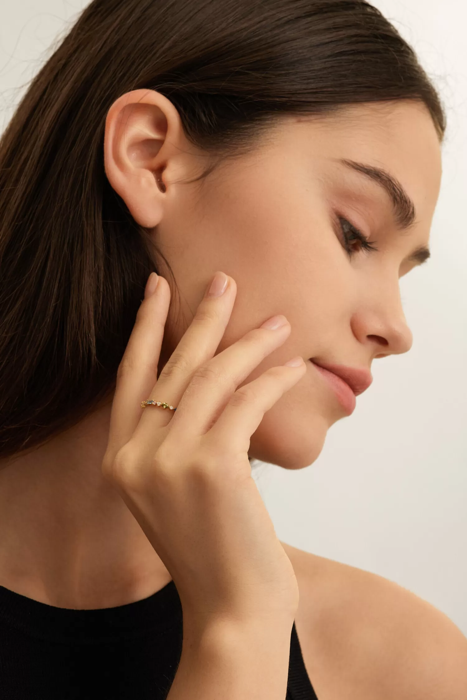 Best Les Soeurs Ring Cora Pastel Gold Multicolor
