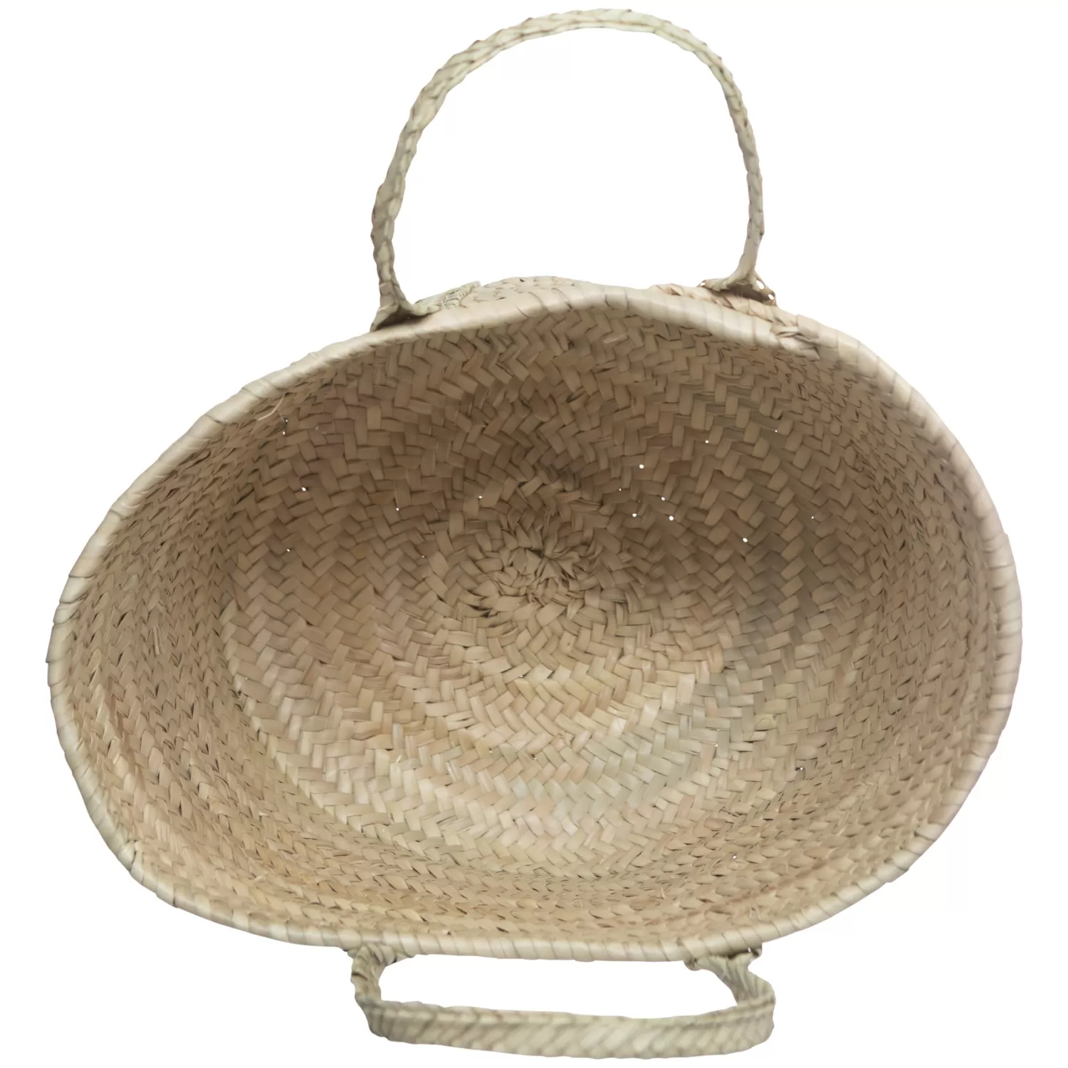 New Le Marais Rotan Bucket Bag Natural
