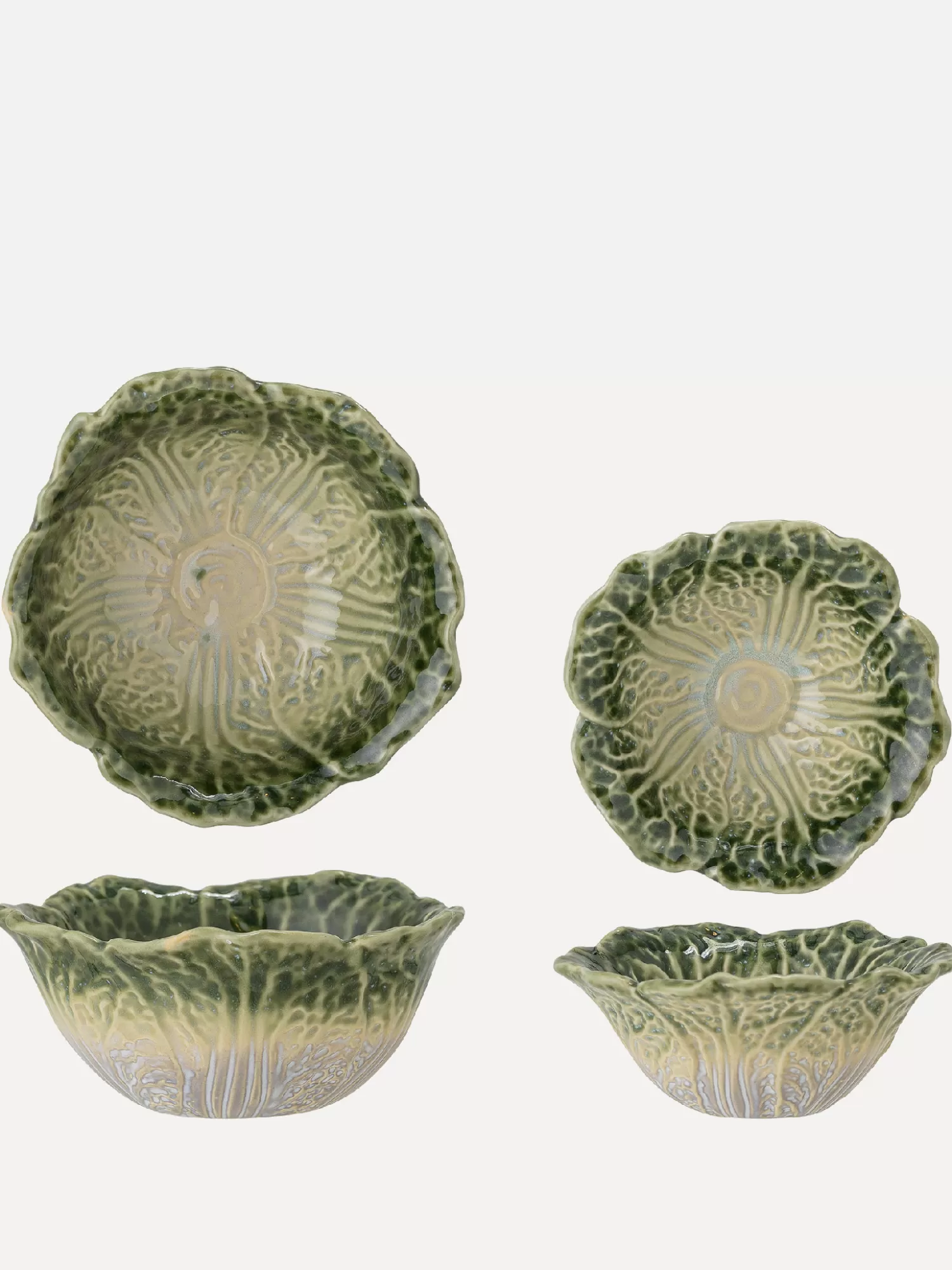 Best Sale Bloomingville Set Van 2 Kommen Savanna Green
