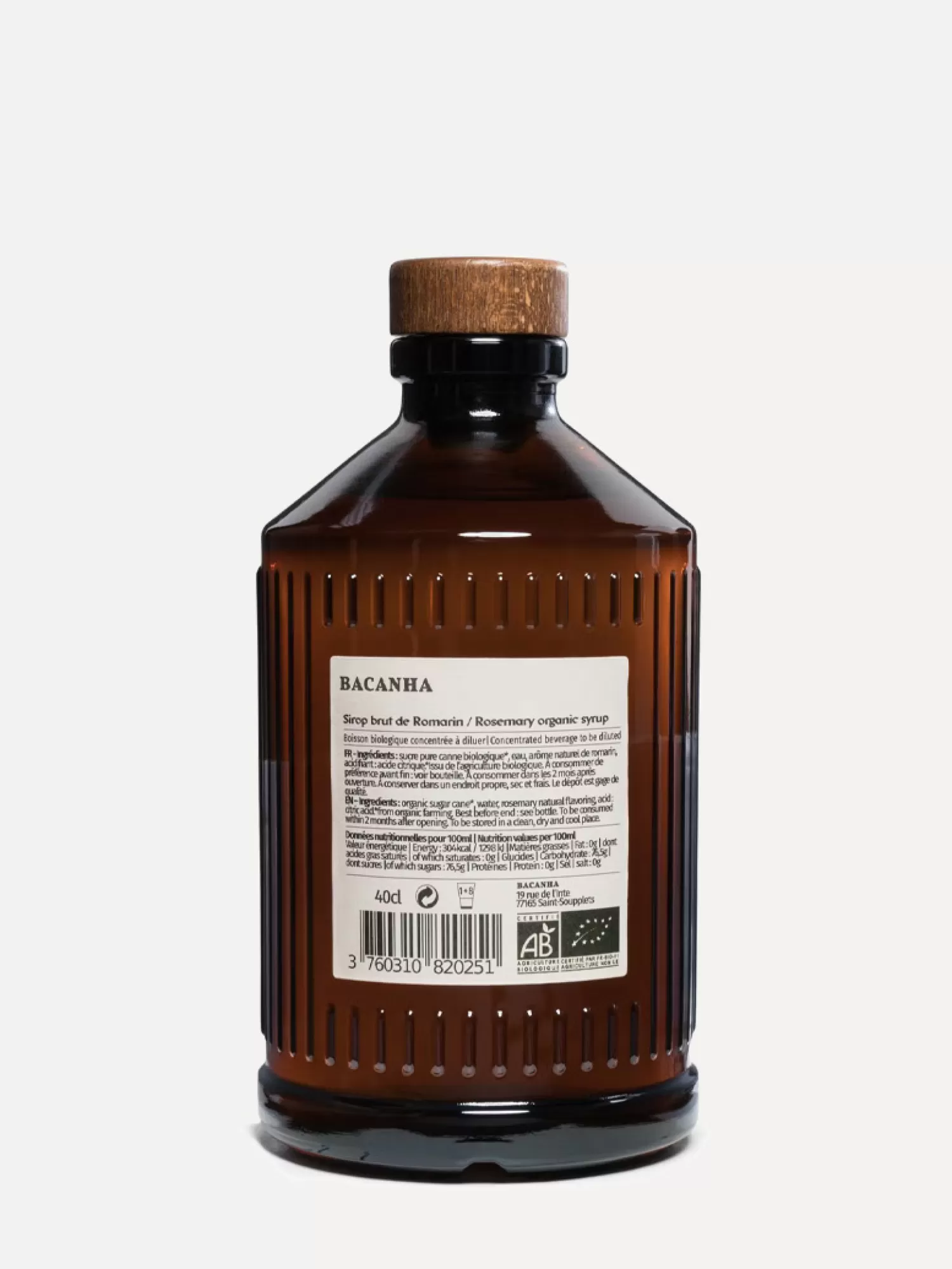 Hot Bacanha Siroop Brut De Romarin
