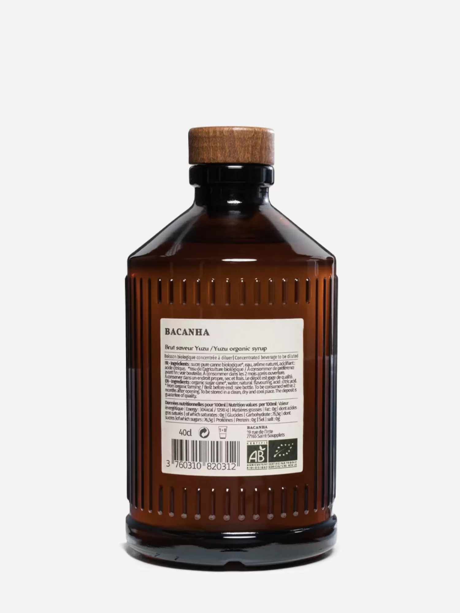 Discount Bacanha Siroop Brut De Yuzu