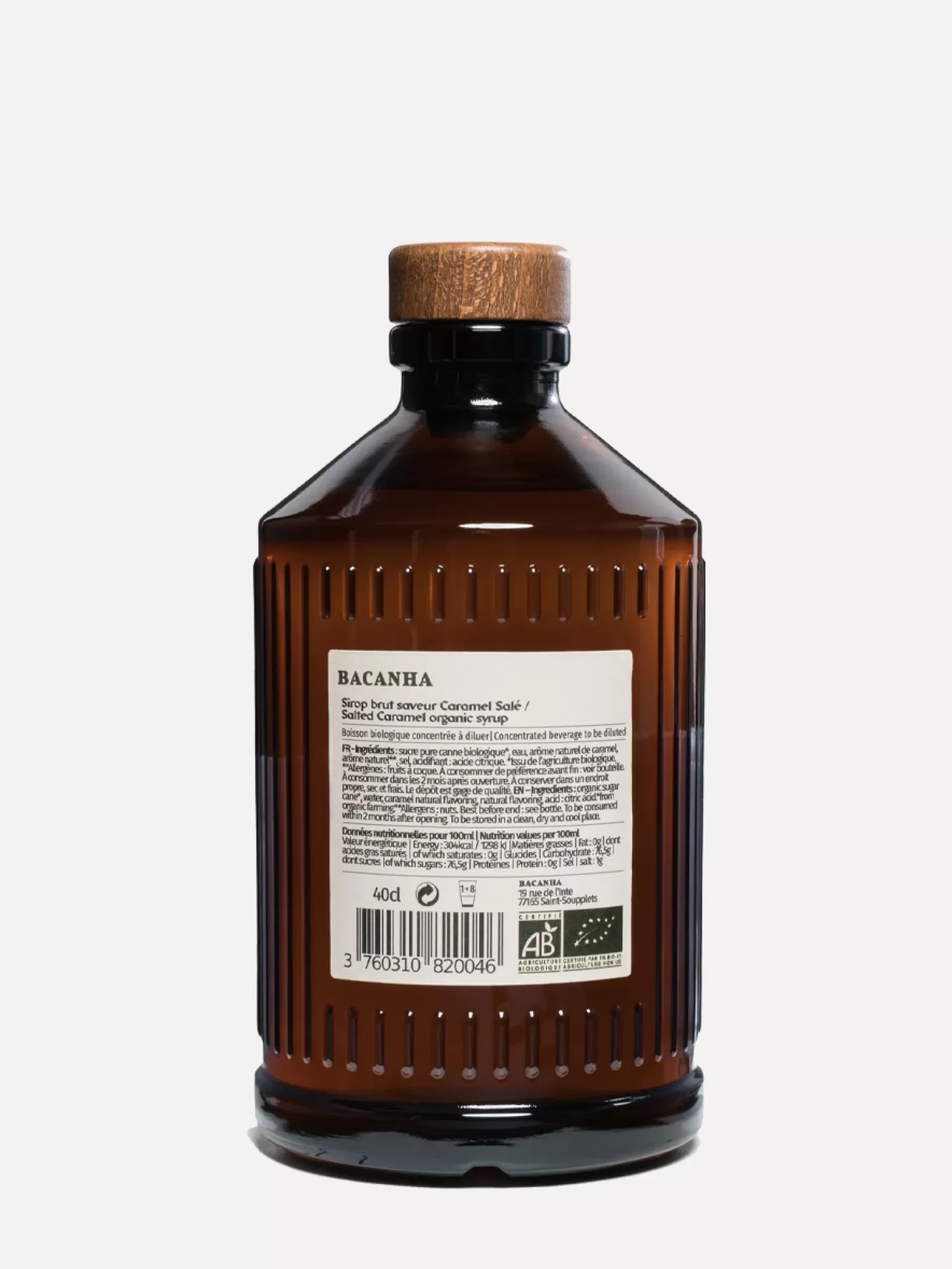 Best Sale Bacanha Siroop Gezouten Caramel