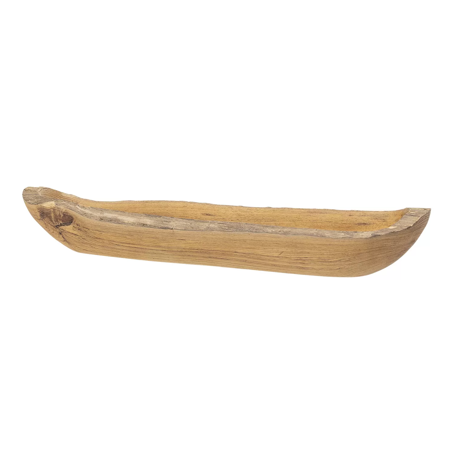 Store Bloomingville Teak Serveerschaal