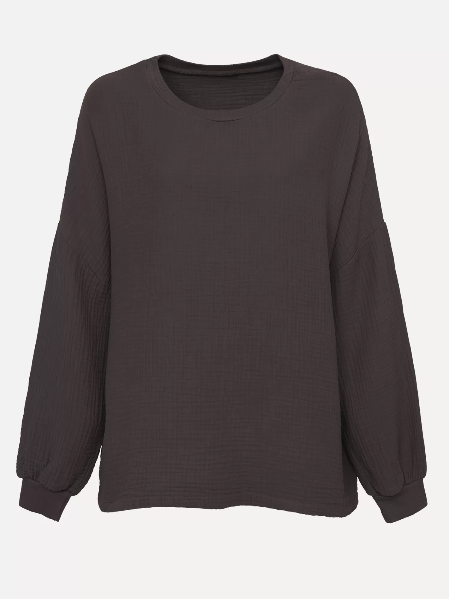 Shop Le Marais Tetra Longsleeve T-Shirt Aya Brown