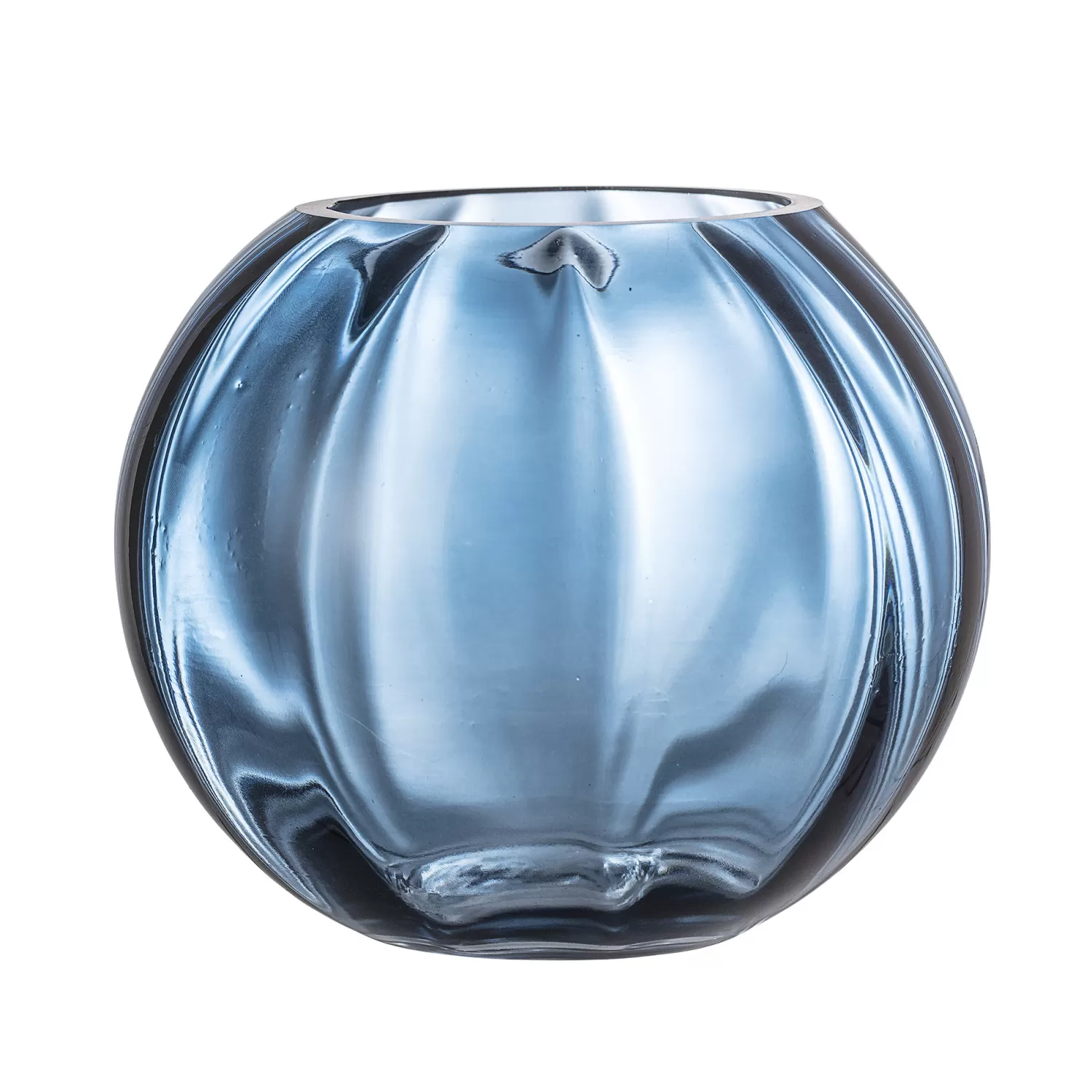 Store Bloomingville Vaas Blauw