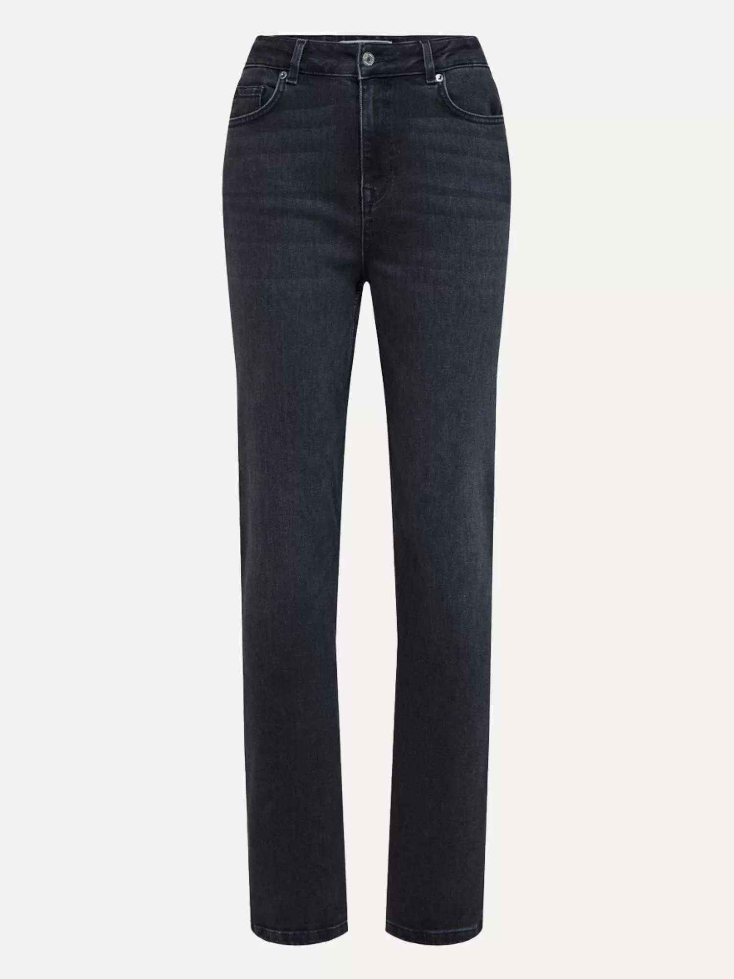 Outlet Selected Vervaagd Bootcut Jeans Tone Black Denim