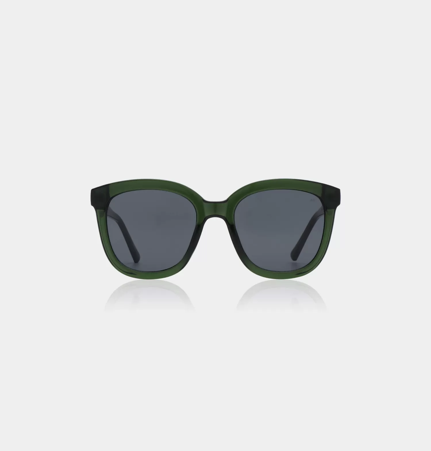 Discount A.Kjaerbede Zonnebril Billy Dark Green Transparent