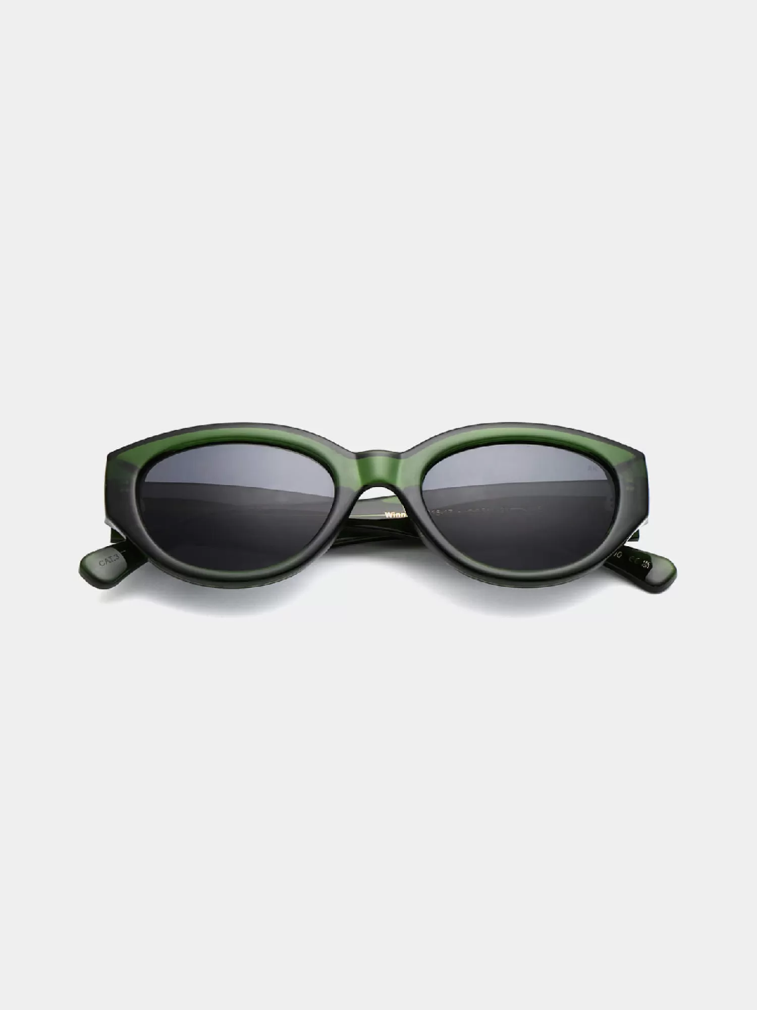 Best A.Kjaerbede Zonnebril Winnie Dark Green Transparent
