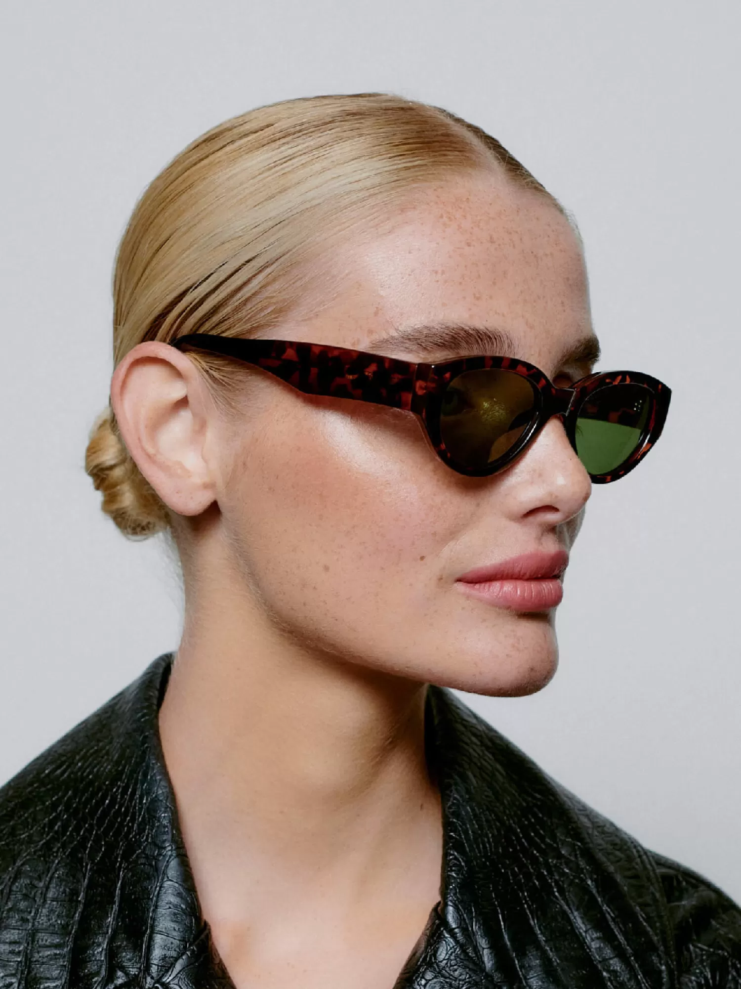 Hot A.Kjaerbede Zonnebril Winnie Demi Tortoise
